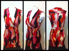 Twentyone Beautiful Sexy Multi Colored Sleeveless Dress Size Medium FINAL SALE