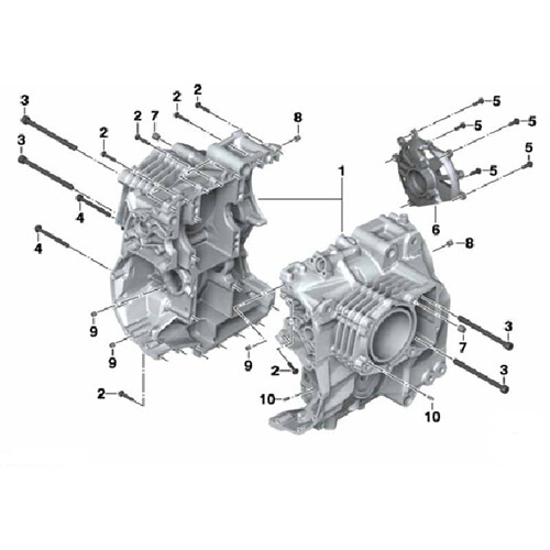 Vis de carter BMW R1200 GS inox anti corrosion pour une protection moteur durable