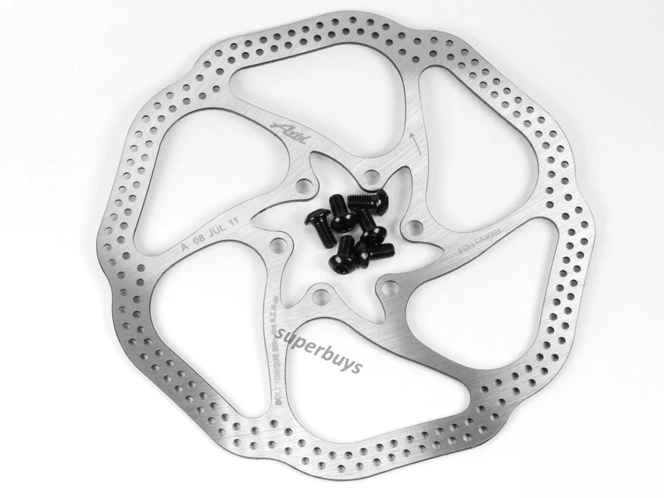 160mm HS1 Rotor Bike Disc Brake 6 Bolt Universal Mountain Bicycle MTB Road Bike Foto 4 de 4