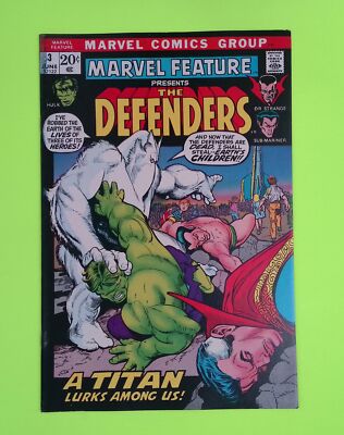 Marvel Feature #3 Vol. 1 1972 Marvel Comics 1st App 6.0 Comic Book G54-78