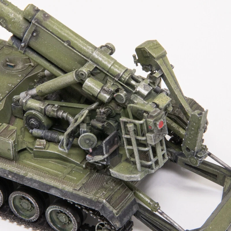 AM Russian Peony 2S7M Self-propelled Howitzer M-1975 #131 Finished Model 1/72 - Image 3 of 4