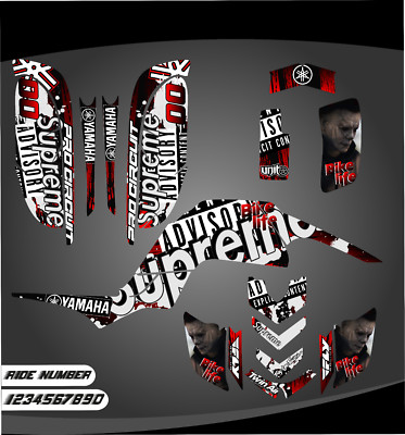 Yamaha Raptor 660 660R graphics kit decals stickers ATV 2001-2005