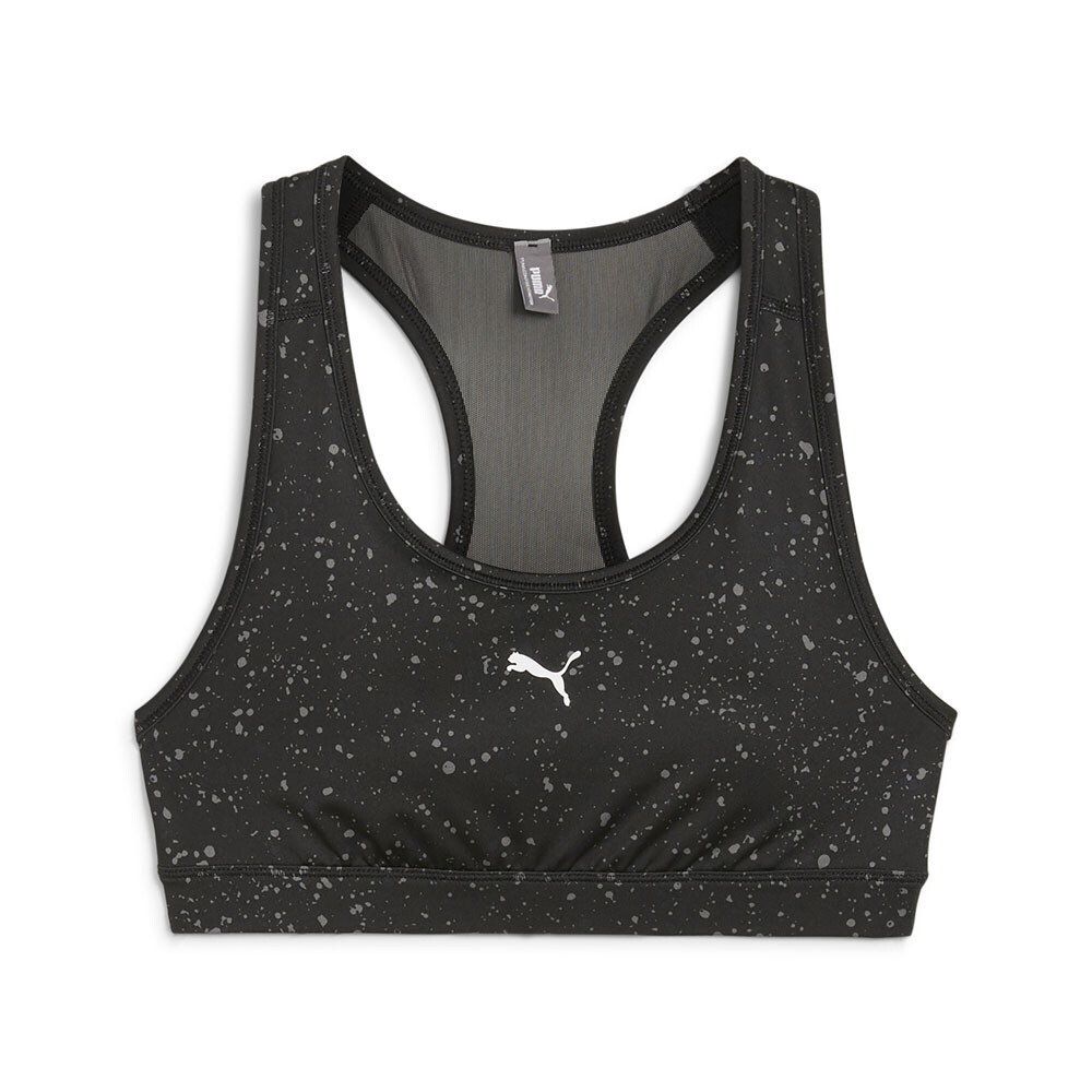 Спортивный бюстгальтер Puma 4Keeps Женский черный повседневный 52531740