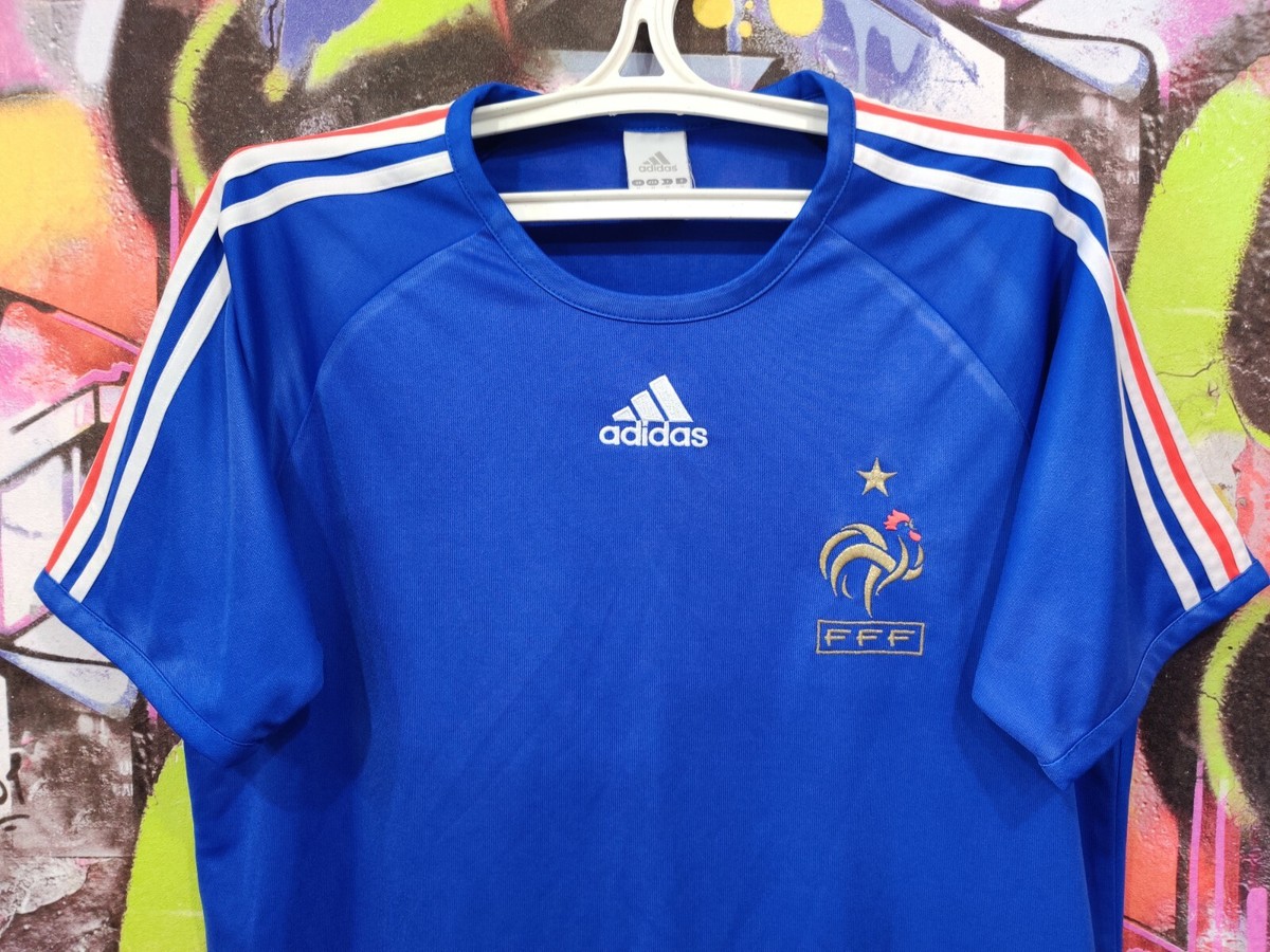 France National Football Team FFF Soccer Jersey Shirt Adidas 2007