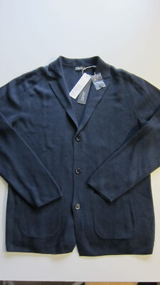 Esprit-Herren -Strickjacke-Blazer L , XL dunkelblau Cotton, elegant,Strickblazer