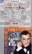 ASV cd Harry Richman Puttin' On The Ritz like new