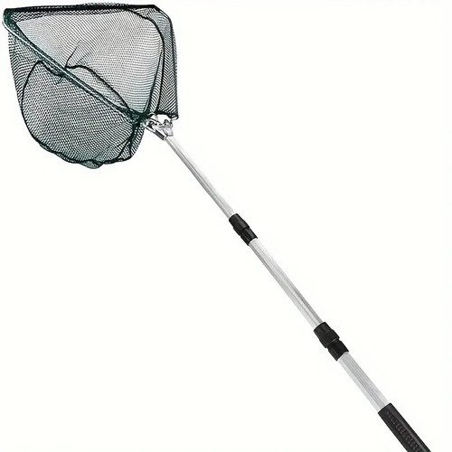 Fischernetz Elritzen Netze mit Aluminium 51" volle Länge (3 Abschnitt Griff) - Bild 6 von 10