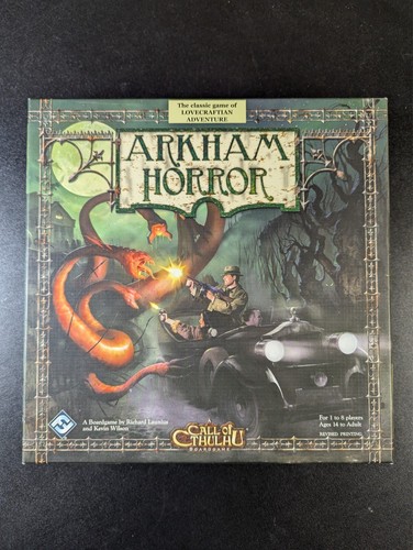 Fantasy Flight Games Arkham Horror Board Game Revised Printing - Complete