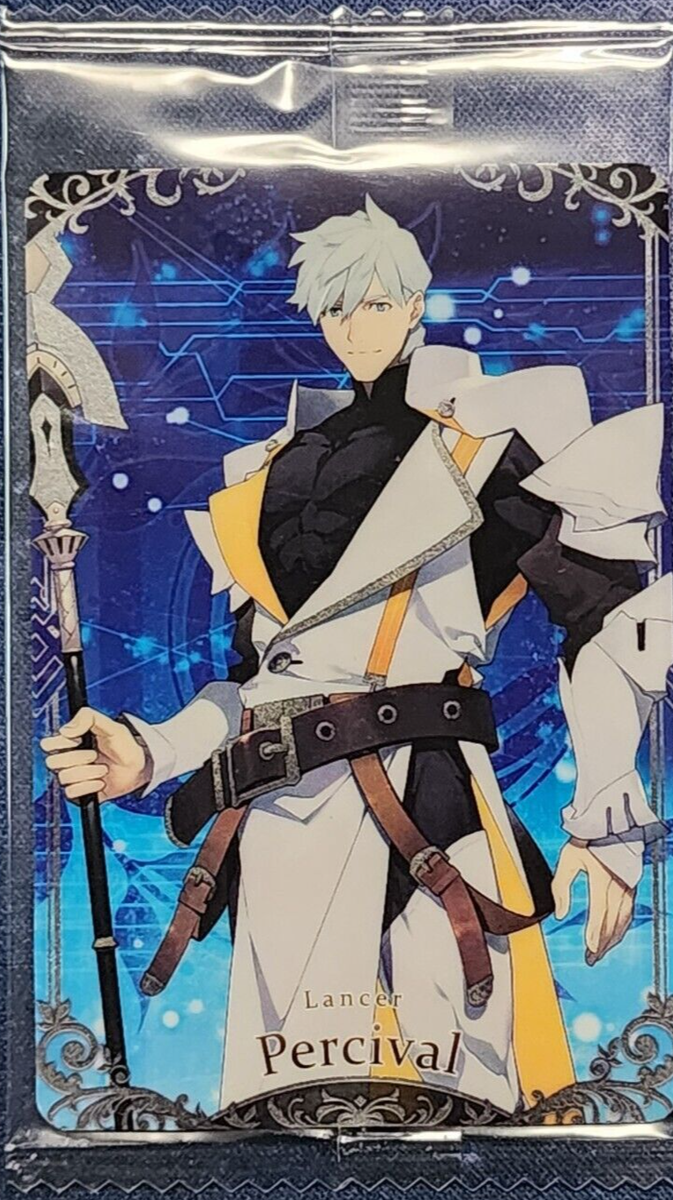 FGO カード Fate Grand Order FGO Wafer Cards Vol 12 Lancer Percival N 02