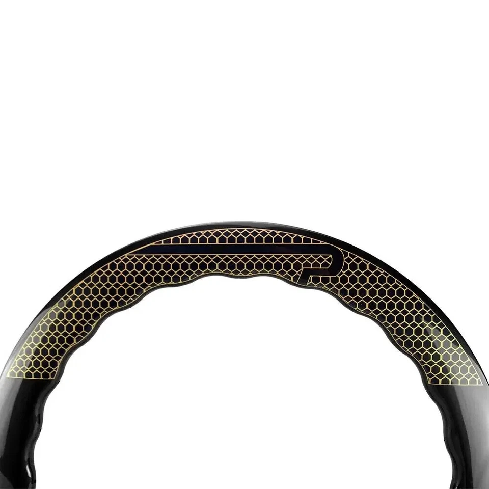 2 piezas 700c 6560 fibra de carbono bicicleta de carretera llantas en forma de U cubierta llanta/freno de disco Foto 4 de 4