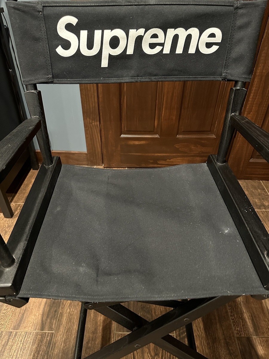 Supreme Director's Chair (Black) | eBay Supreme Director's Chair (Black) | eBay