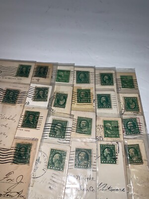 Bulk Lot of Over 26 Vintage Antique Stamps and Postcards Oldest