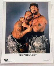 WWF Bushwhackers 8x10 Promo Luke Butch WWE Reprint