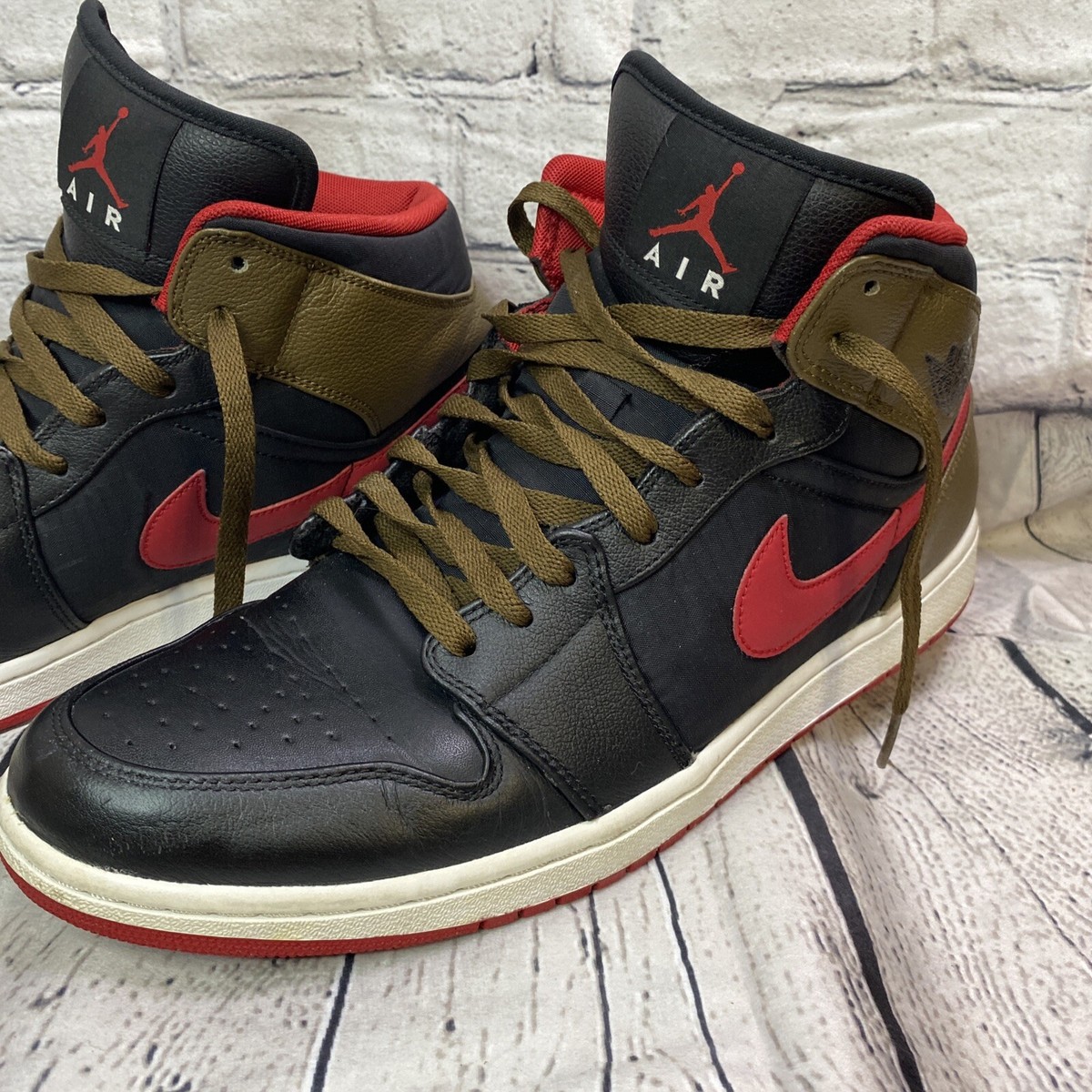 【AJ1 】　PIAAライト Nike Air Jordan 1 Retro Phat Light Olive Size 13 Crisp EUC | eBay