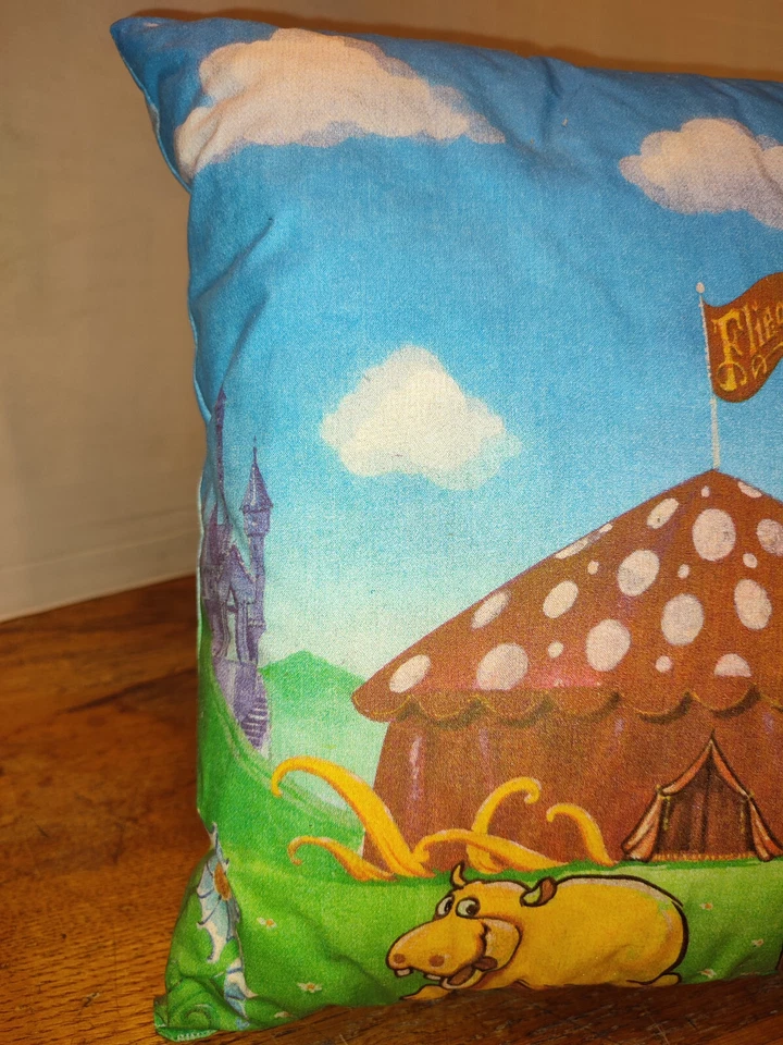 Circus Fliegenpilz Souvenir Kopfkissen Zierkissen Circo Zirkus Cirque Flußpferd - Bild 3 von 4