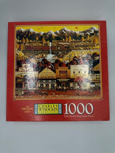 Puzzle Vintage Sigillati Milton Bradley Charles Wysocki da collezione USA - Foto 57 di 77
