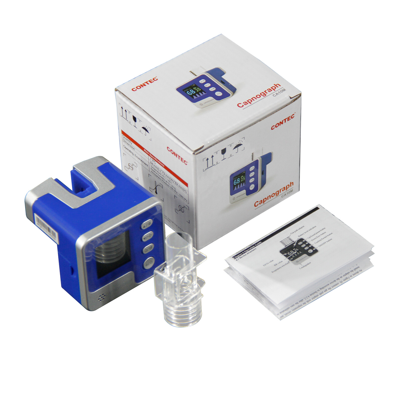å¾ç 2 - Contec-CA10M-Capnograph-End-tidal-CO2-Respiration-Rate-ETCO2-Module-Tester-CO2