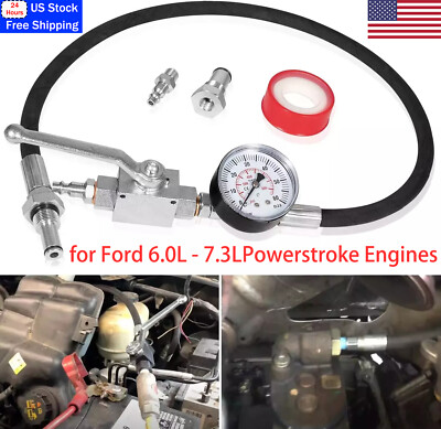 Fit For Ford 6.0L-7.3LPowerstroke High Pressure Oil System IPR Air Test Tool Kit
