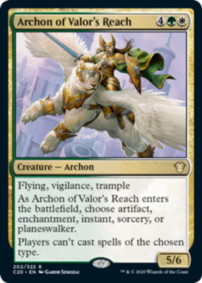 mtg archon cards Magic The Gathering - Zendikar Rising - Archon of Emeria