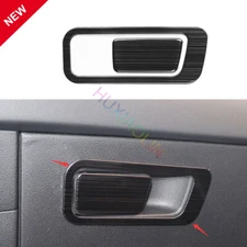 For Hyundai Sonata 20-23 Titanium Black Car Co-Pilot Storage Box Handle Sticker