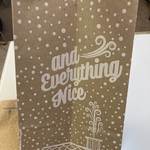 Trader Joe’s Bag Holiday 2022 Set of 2 Paper Grocery Shopping Winter Edition - Picture 5 of 6