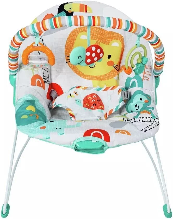 Chad Valley Jungle Friends Deluxe Baby Bouncer Pampers Baby In A Deep
