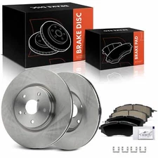 Front Side Disc Brake Rotors & Pads for Subaru Legacy Outback 2015-2019 Tribeca