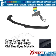 Fits 16-24 Chevy Camaro 1LE Front Bumper Lip ABS #G1M Old Blue Eyes Metallic