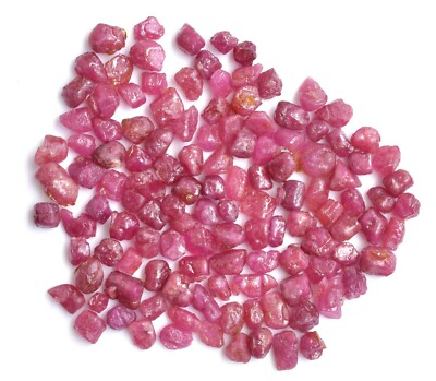 AAA 100.00 Ct 100% Natural Mozambique Red Ruby Earth-Mined Loose Rough Lot