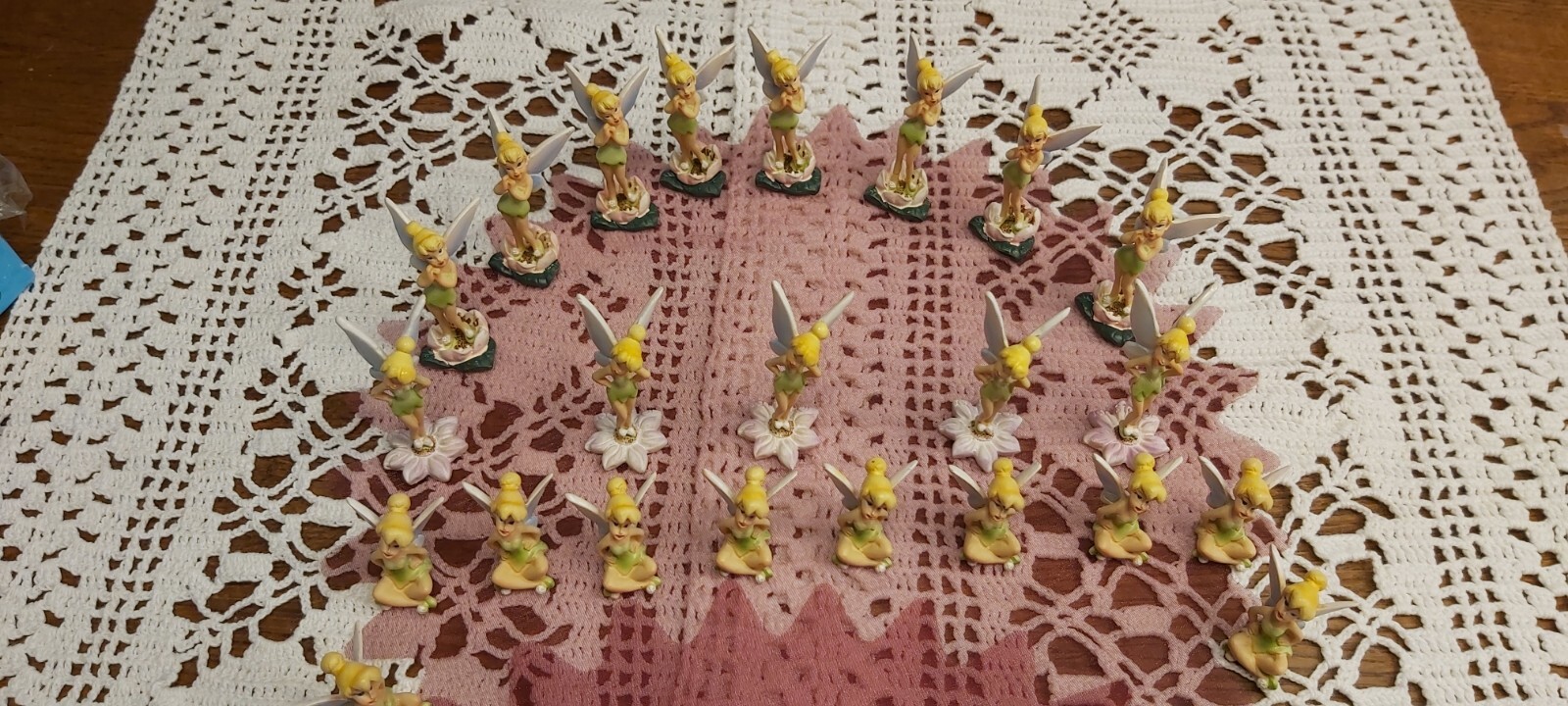 Figurines Disney Fée Clochette lot de 23 : complétez enfin votre collection en boîte neuve