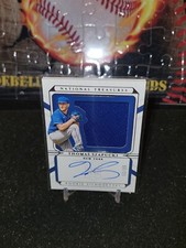 2022 PANINI NATIONAL TREASURES THOMAS SZAPUCKI RC PATCH AUTO /99 METS