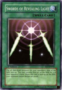 Swords of Revealing Light - SD7-EN019 - Common - 1st Edition x3 - Lightly Played