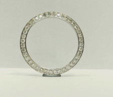 Set personalizzato lunetta diamantata acciaio inox per donna Datejust 26 mm modello 69160