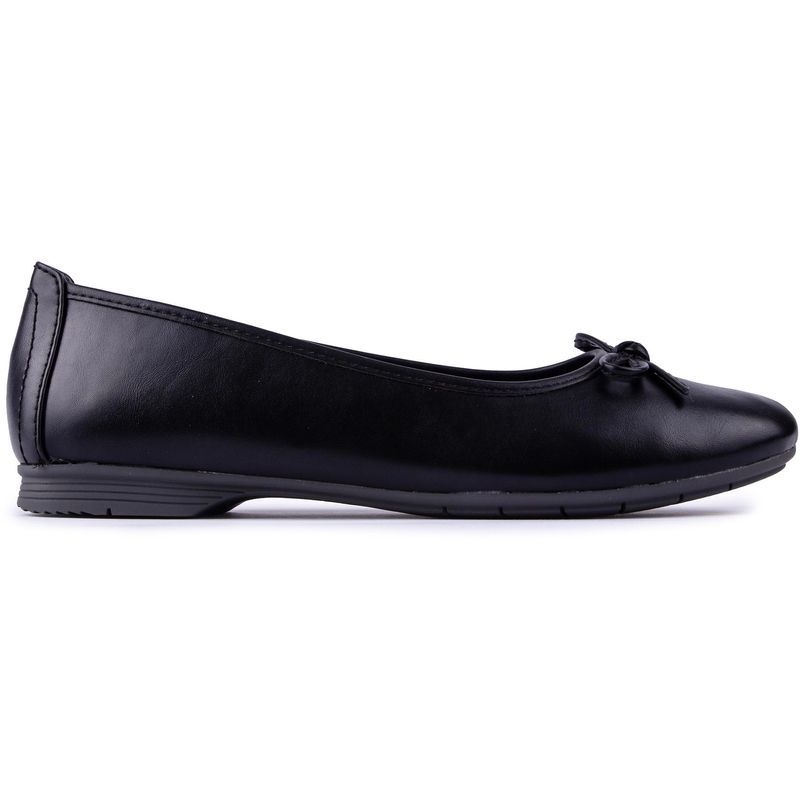 Black Jana Ballerina Shoes Jana Womens Ballerina Ballerina Shoes