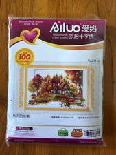 Autumn Story Counted Cross Stitch Kit 11CT 74cm x 50cm