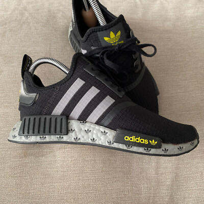 Schwarze Adidas NMD Turnschuhe UK 5 kaum getragen 