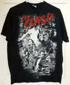 tshirt the clash