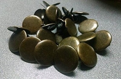 Antique Bronze Jumbo Round Brads Bulk 25pc - Paper Fasteners