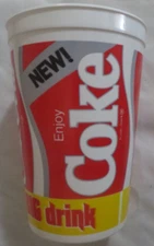 Plastic NEW Coke COCA-COLA THE BIG DRINK Cup Unused 40oz
