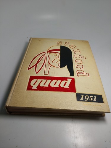 Vintage 1951 The STANFORD QUAD Yearbook California University Annual HC - Picture 2 of 23