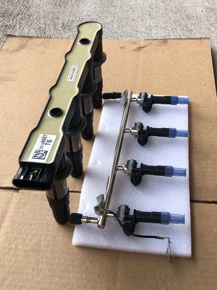 Chevrolet Sonic 2012-2018 riel inyector de combustible y bobina de encendido Foto 2 de 4