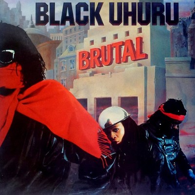 Black Uhuru - Brutal Real Authentic Sound RAS 3015 LP, Album NM
