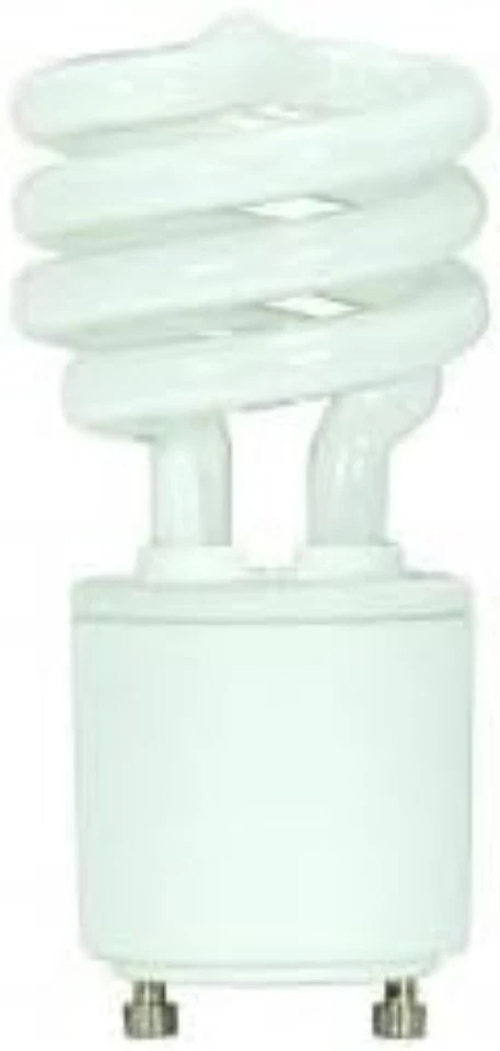 12-Pack GU24 13W Mini-Spiral CFL Bulbs, Soft White 2700K for Home Lighting - Image 4 of 4