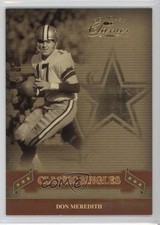 2006 Donruss Classics Classic Singles Gold 64/100 Don Meredith #CS-5 fm0