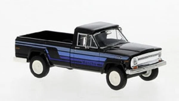 1/87 Brekina Jeep Gladiator B Honcho schwarz/blau 19810 - Bild 1 von 1