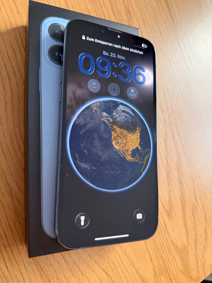Apple iPhone 13 Pro Max - 128GB - Sierra Blue (Ohne Simlock) (Dual-SIM) - Bild 4 von 4