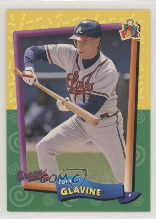 Tom Glavine #47 1994 Upper Deck Fun Pack Baseball