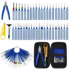 44pcs Car Terminal Removal Tool Kit Electrical Wire Plug Connector Pin Extractor
