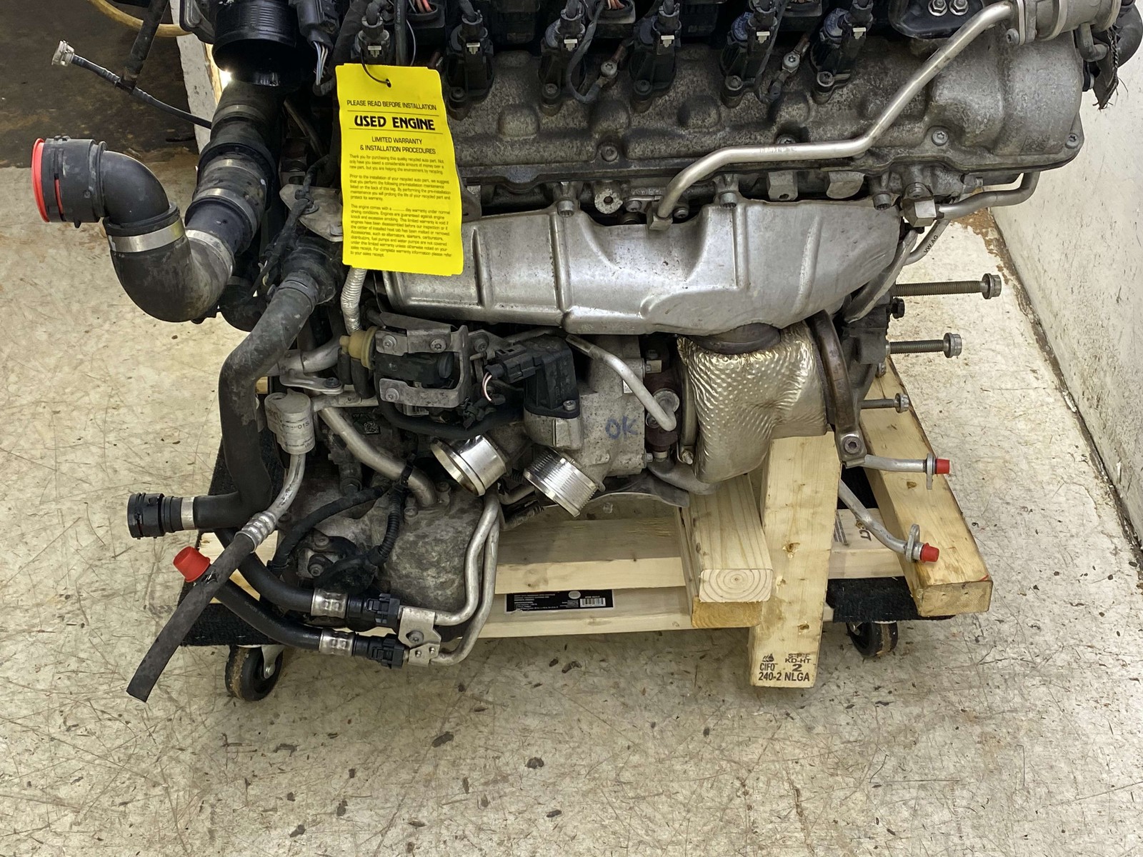 Bentley Bentayga 2015-2020 Motor P/N 36A973595Q