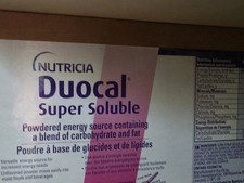 6 Cans Nutricia Super Soluble Duocal 14oz Cans. March 2029